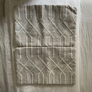 Restoration Hardware Merino Wool Pillow Cover Set